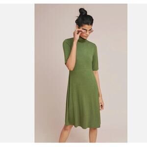 Anthropologie Ett Twa Coreyell Turtleneck Jersey dress size M